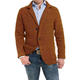 Men's Casual Knitted Cardigan Sweater - WOMONA.COM