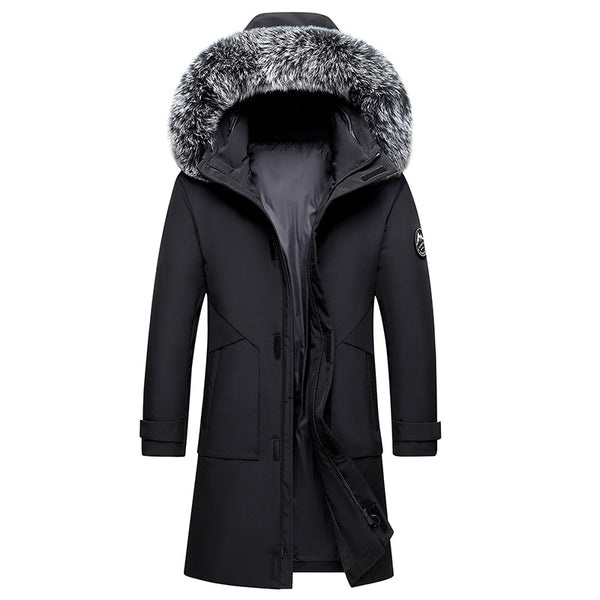 Clothing Mid-length Down Jacket - WOMONA.COM