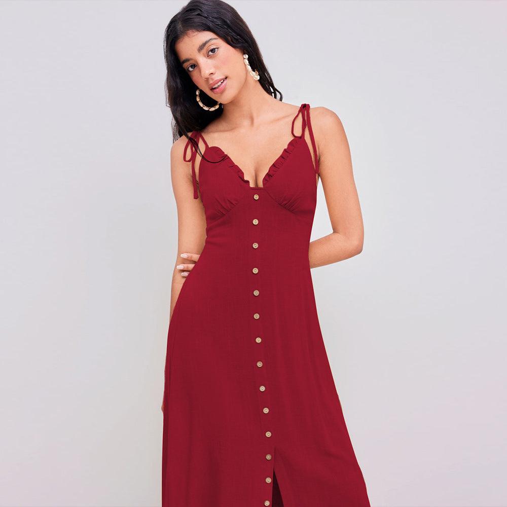 Women's French Style Temperament Slim Fit Dress - WOMONA.COM
