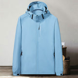 Thin Shell Jacket Waterproof Windbreaker Jacket - WOMONA.COM