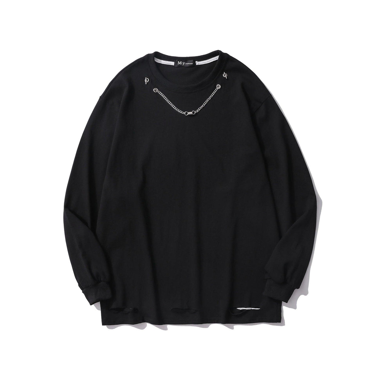 National Fashion Brand Oversize Sweater Men's Loose - WOMONA.COM