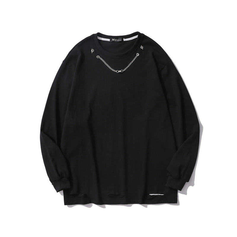 National Fashion Brand Oversize Sweater Men's Loose