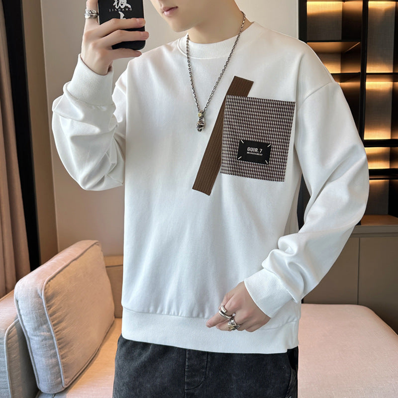 Round Neck Bottoming Shirt Ins Casual Sweatshirt Loose