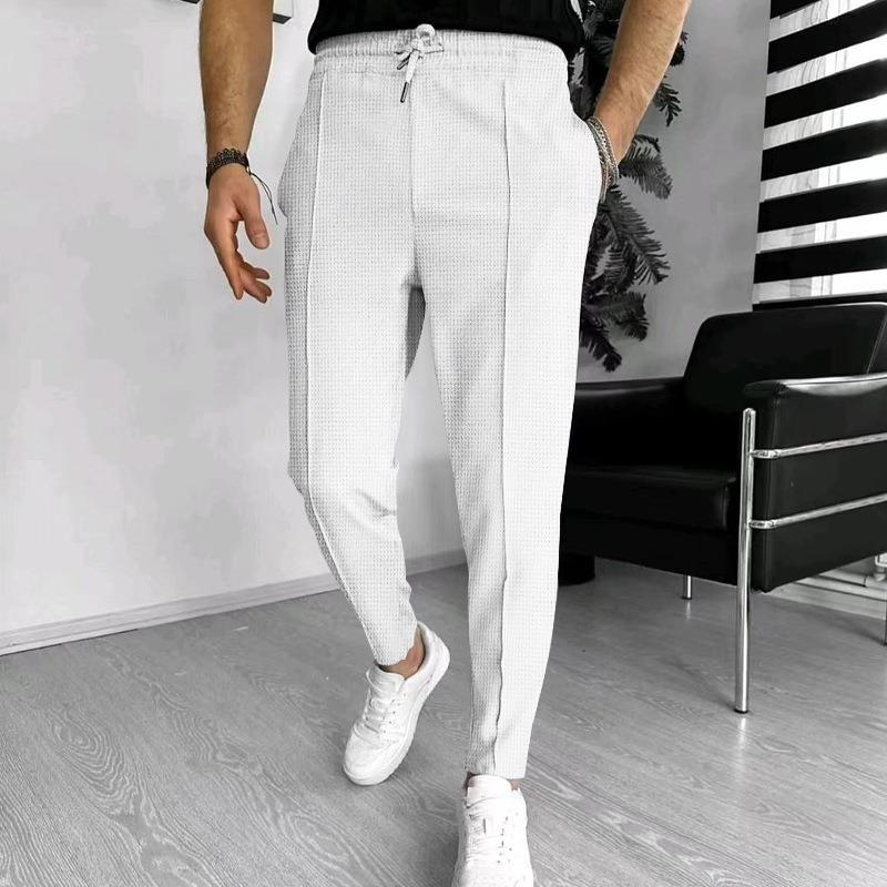 Drawstring Exercise Casual Pants Men - WOMONA.COM