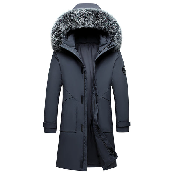 Clothing Mid-length Down Jacket - WOMONA.COM