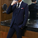 Professional Solid Color Handsome Best Man Suit