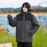 Cotton-padded Windproof Waterproof Jacket - WOMONA.COM