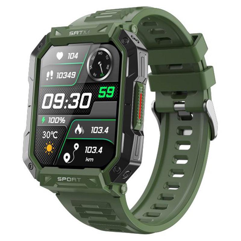 Bluetooth Calling Heart Rate Blood Pressure Waterproof Smart Watch - WOMONA.COM