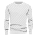 Crew Neck Casual Base Long Sleeve Shirt - WOMONA.COM