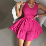 Summer Fashion Personalized Halter Dress Women - WOMONA.COM