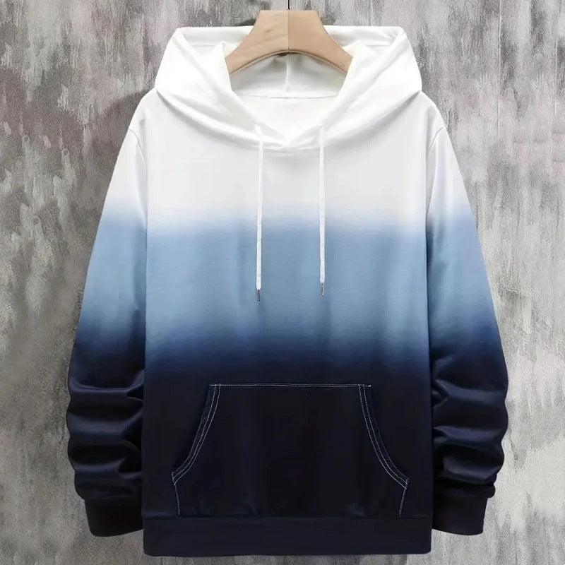 Men's Fashion Long Sleeve Sweatshirt - WOMONA.COM