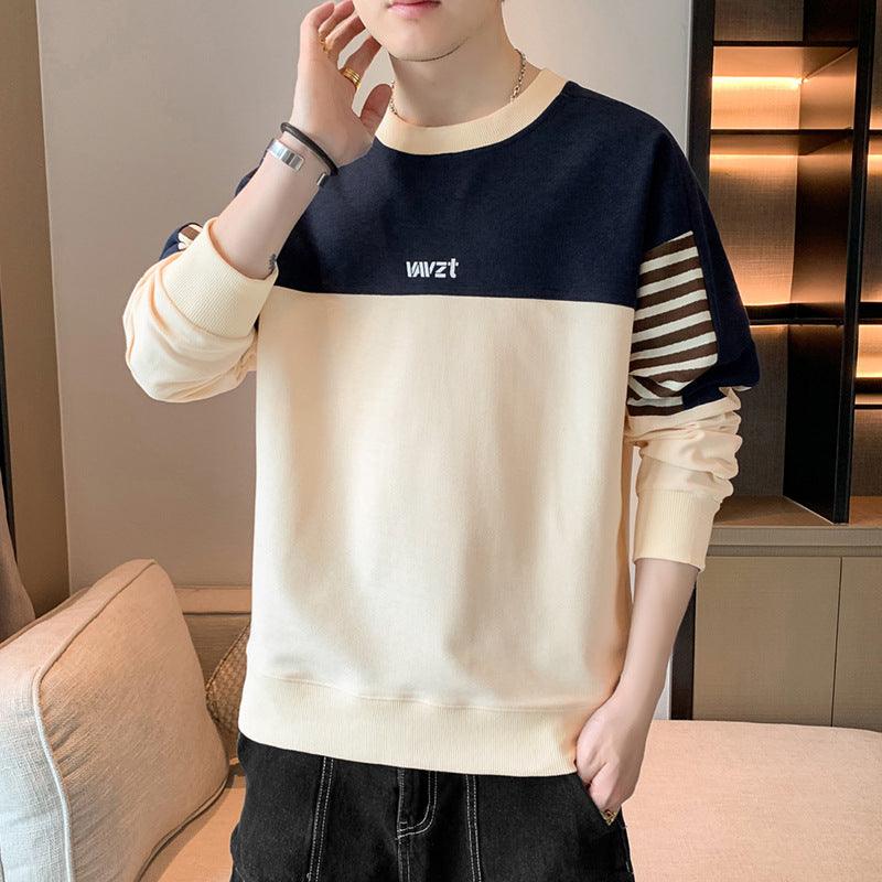 American High Street Round Neck T-shirt Loose - WOMONA.COM