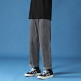 Jeans Men's Baggy Straight Trousers - WOMONA.COM