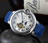 Men's Mechanical Oblique Flywheel Watch - WOMONA.COM