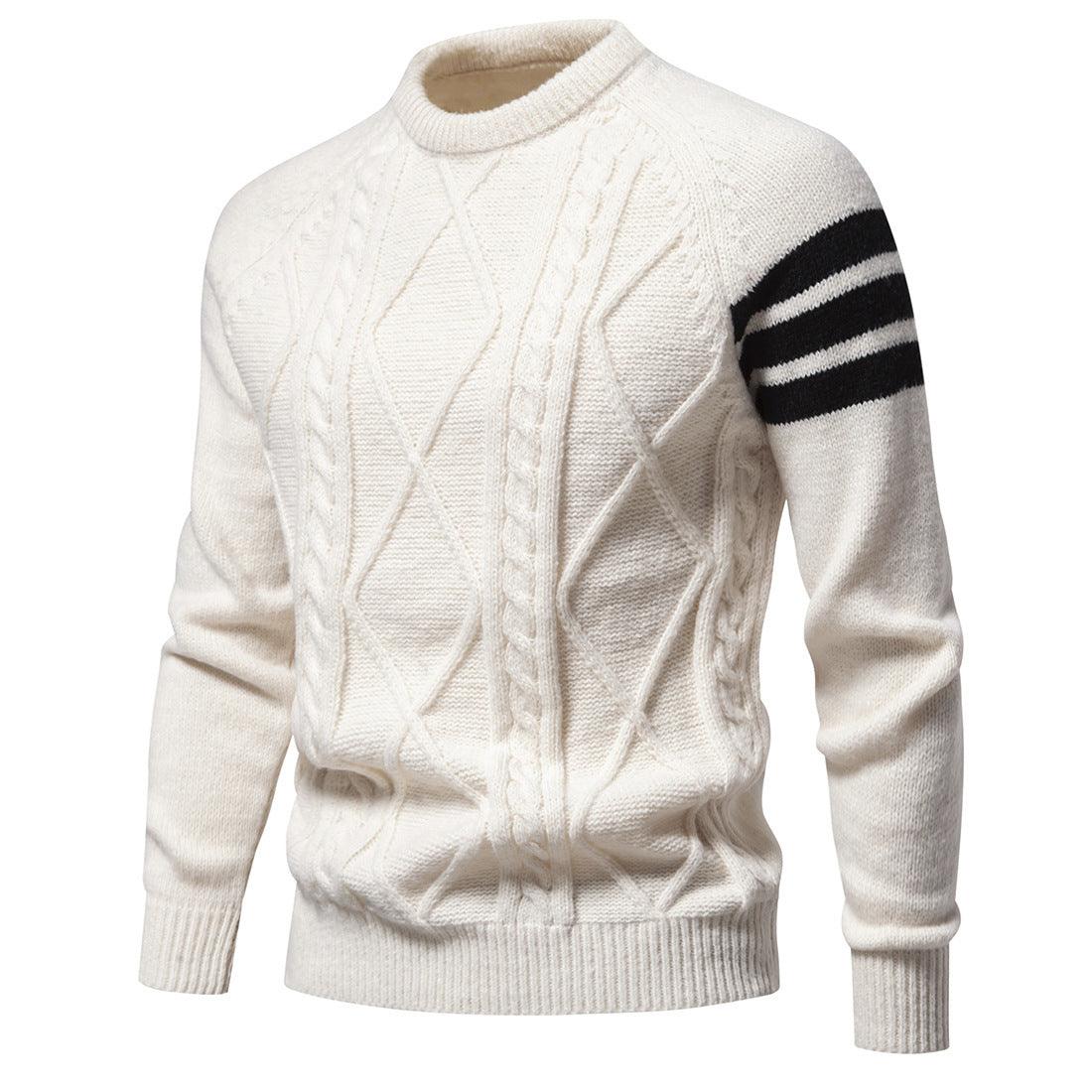 American Casual Retro Men's Sweater - WOMONA.COM