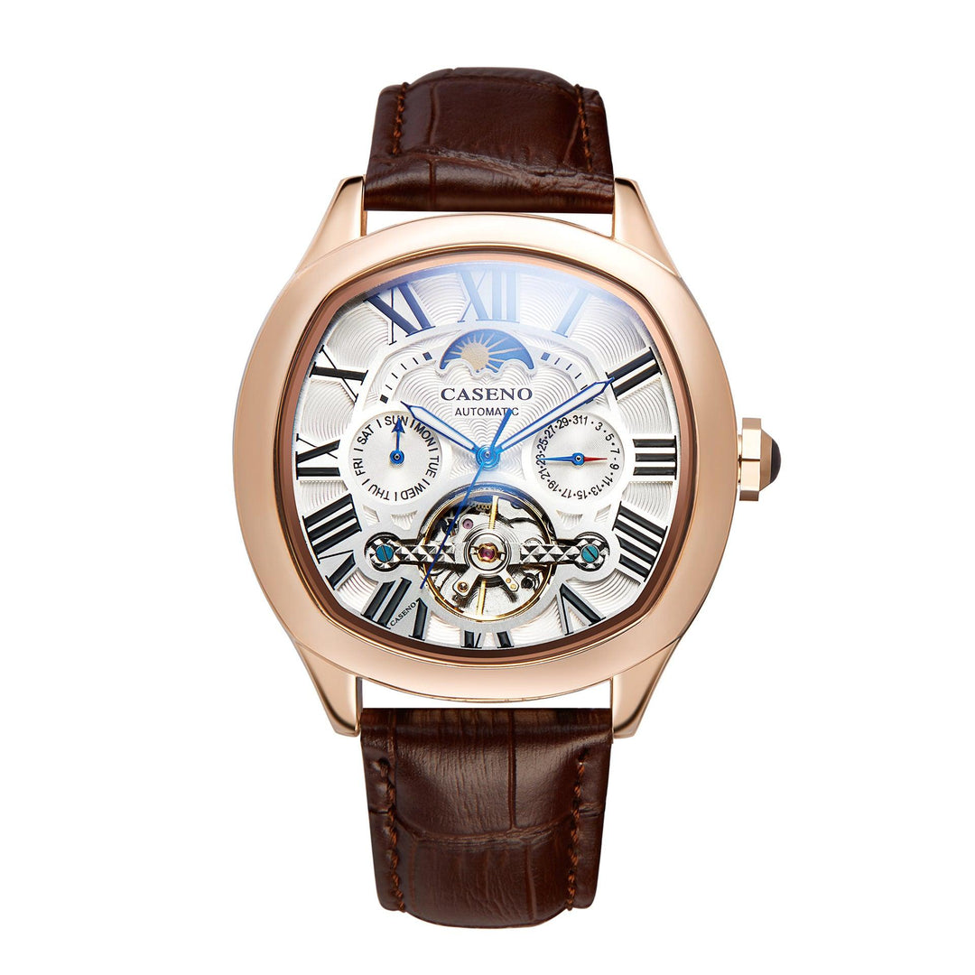 Fully Automatic Mechanical Bucket Waterproof Watch - WOMONA.COM