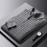 Eight Loose Men's Casual Sweater Coat - WOMONA.COM