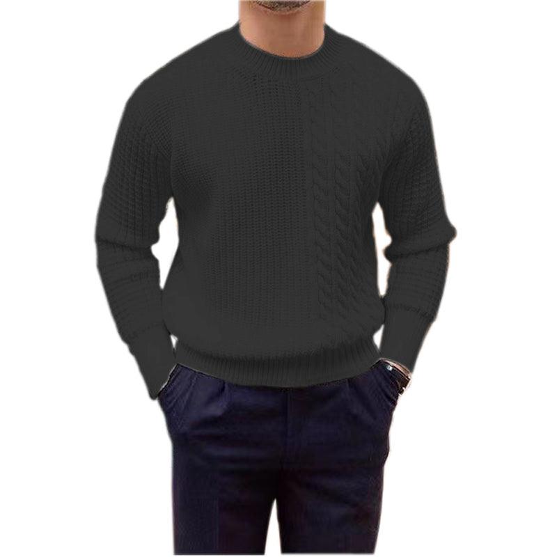Men's Clothing Knitted Sweater Twisted String Design Sense - WOMONA.COM