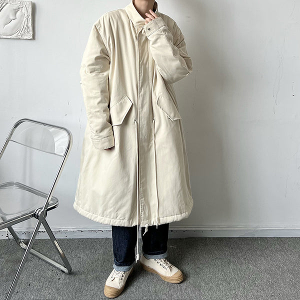 Cotton Loose Silhouette Coat