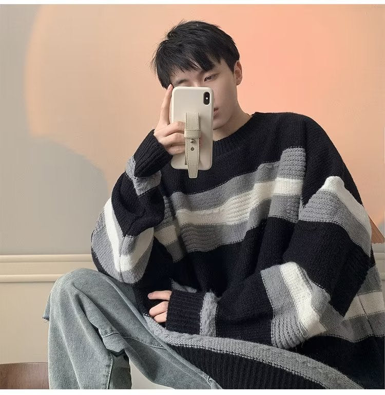 Sweater Men's Winter Relaxed Slouchy Daywear - WOMONA.COM