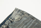 Gradient Washed Ripped Jeans For Men - WOMONA.COM