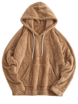 Ear Hooded Warm Fleece Sweatshirt - WOMONA.COM