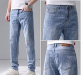 Men's Jeans Straight Fashion Slim Fit - WOMONA.COM