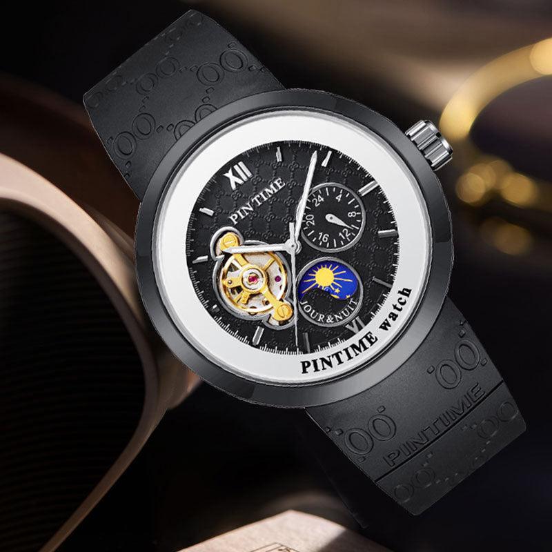 Automatic Mechanical Watch Three Eye - WOMONA.COM