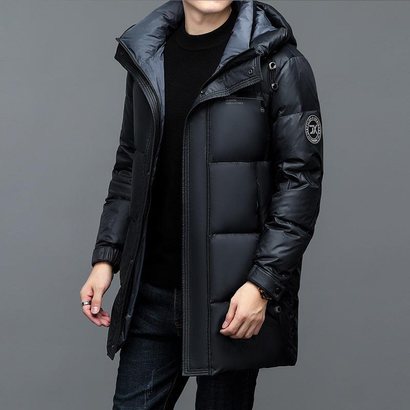 Men's Duck Down Warm Thick Casual Jacket