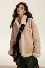 Cotton-padded Clothes Retro Loose Cotton Coat - WOMONA.COM