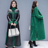 Fleece-lined Thick Lamb Wool Coat For Women - WOMONA.COM