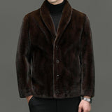 Padded Coat Fur Integrated Double-sided Top