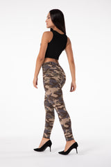 Shascullfites Melody push up camo workout leggings - WOMONA.COM