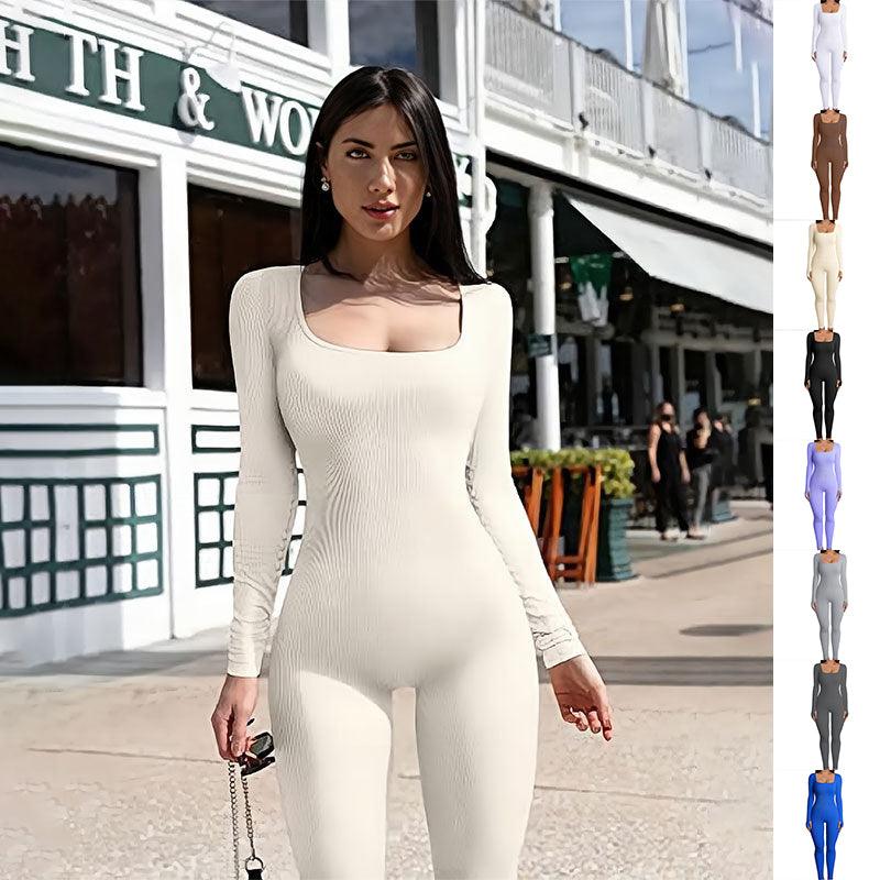 Women's Yoga Sports Fitness Jumpsuit - WOMONA.COM