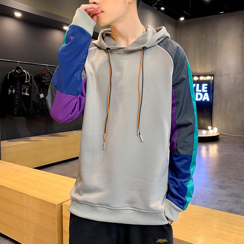 Fashion Men's Simple Casual Hooded Sweater - WOMONA.COM