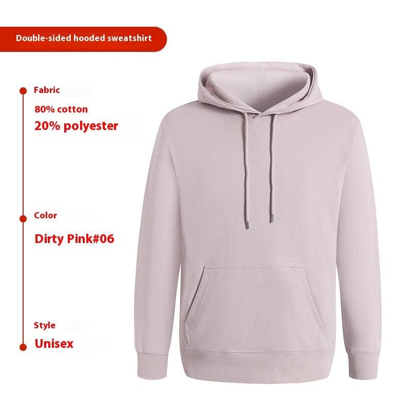 Solid Color Long Sleeve Loose Thin Hoodie Sweater - WOMONA.COM