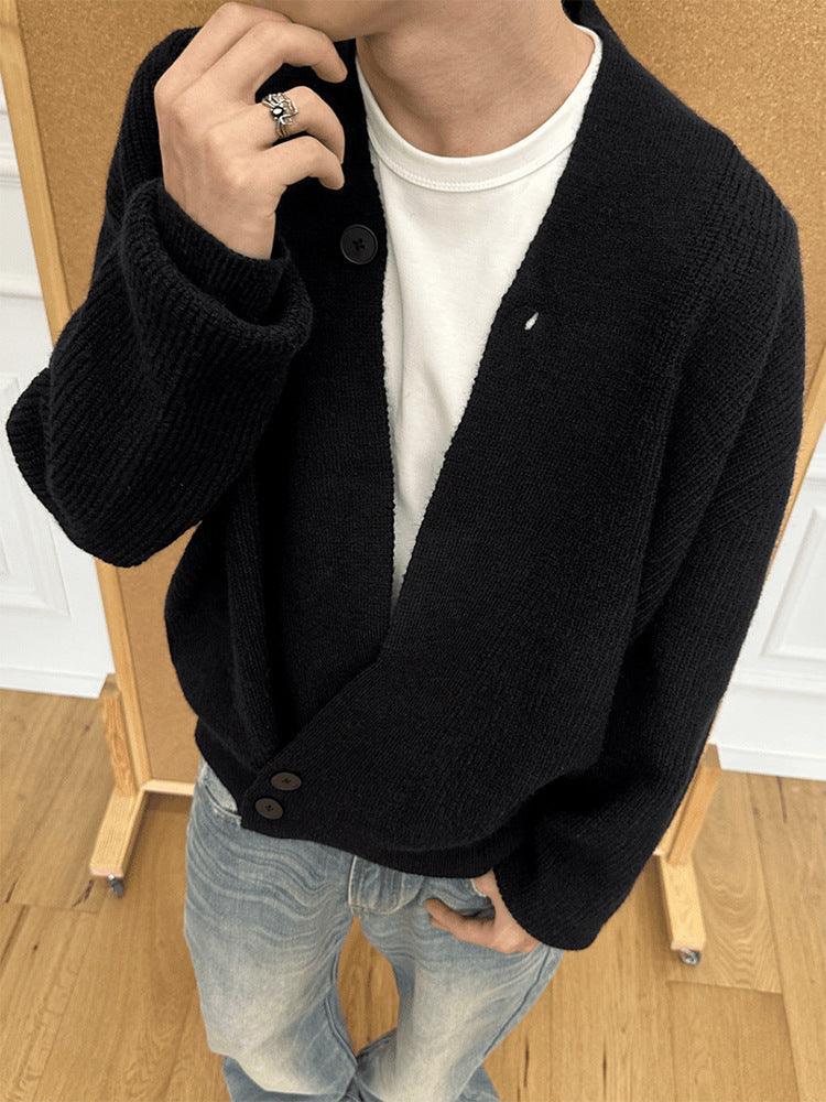 Sweater Cardigan Coat Men's Spring And Autumn - WOMONA.COM
