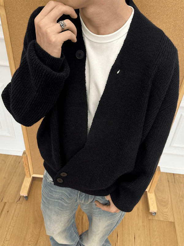 Sweater Cardigan Coat Men's Spring And Autumn