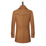 Men's Standard Vertical Zipper Coat Jacket - WOMONA.COM