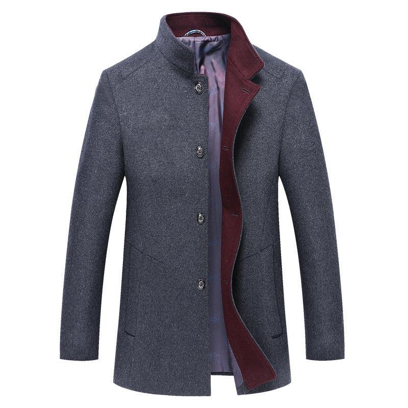 Autumn And Winter New Woolen Coat - WOMONA.COM