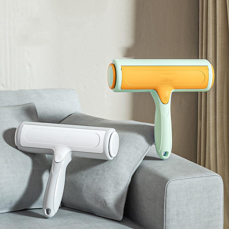 Two-way Automatic Cleaning Pet Hair Remover Roller - WOMONA.COM