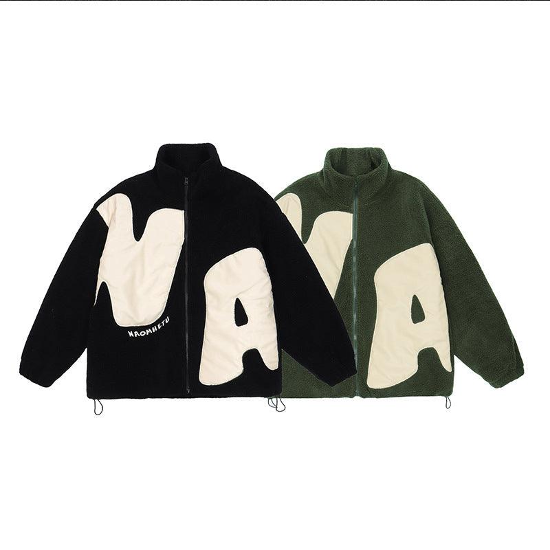 Winter Lambskin Cotton-padded Clothes Couple - WOMONA.COM