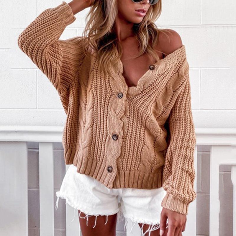 Cross-border European And American Sweater - WOMONA.COM