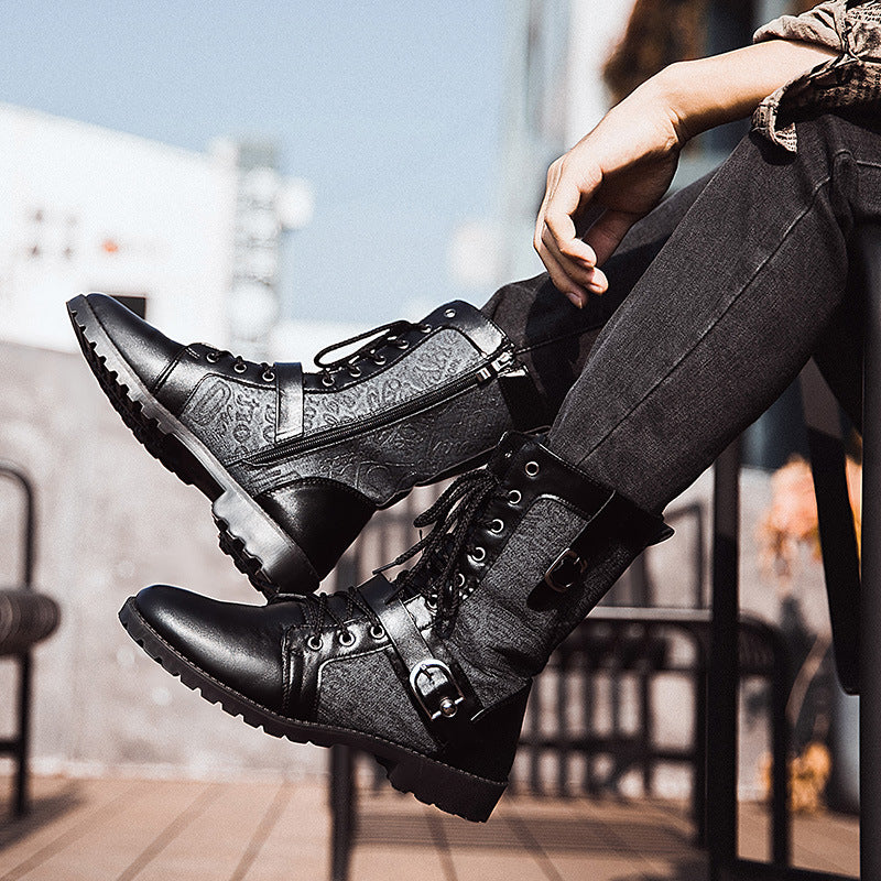 Martin Trendy Boots Trend Korean Men - WOMONA.COM