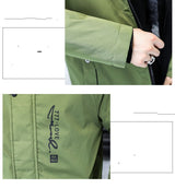 Fleece-lined Thick Mid-length Hooded Cotton-padded Coat - WOMONA.COM