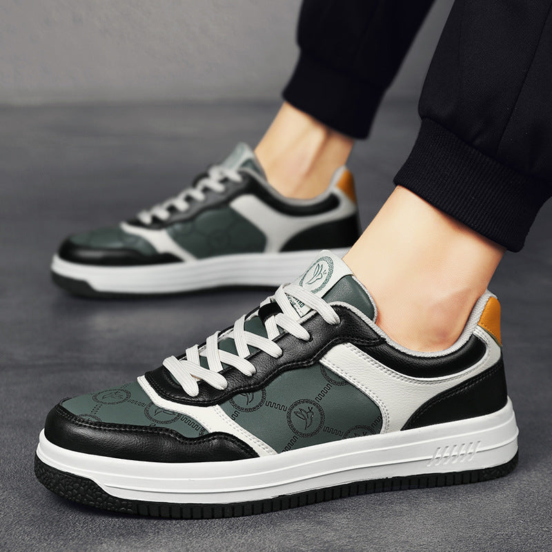 Fashion Colorblock Sports Breathable Versatile Casual Sneakers - WOMONA.COM