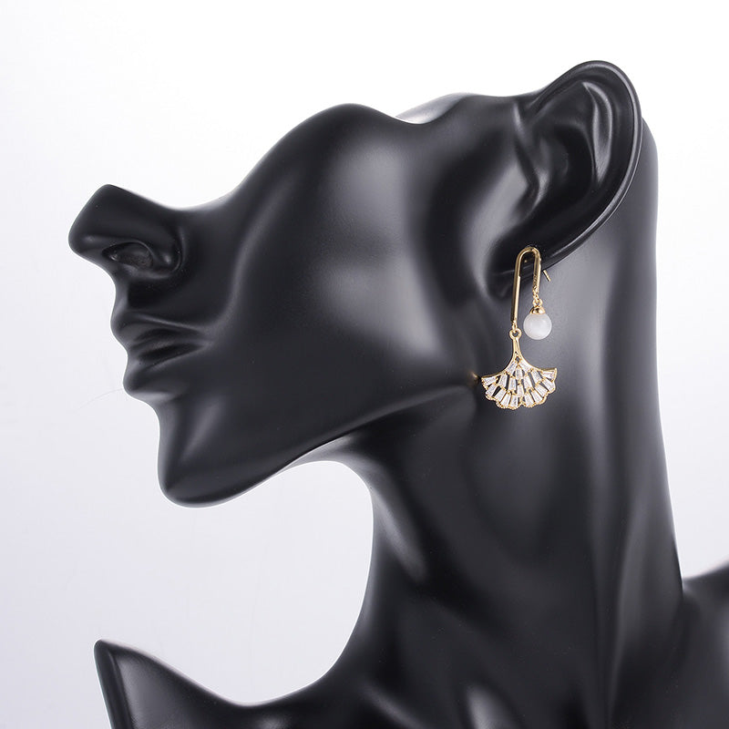 Niche Design Irregular Earrings - WOMONA.COM