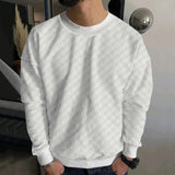 Crew Neck Casual Base Long Sleeve Shirt - WOMONA.COM