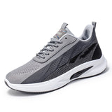 Farbblockierte Mesh-Sneakers Herrenschuhe