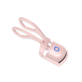 Heated Eyelash Curler Electric Temperature Control Mini Eyelash Curler Electric Portable Charging - WOMONA.COM